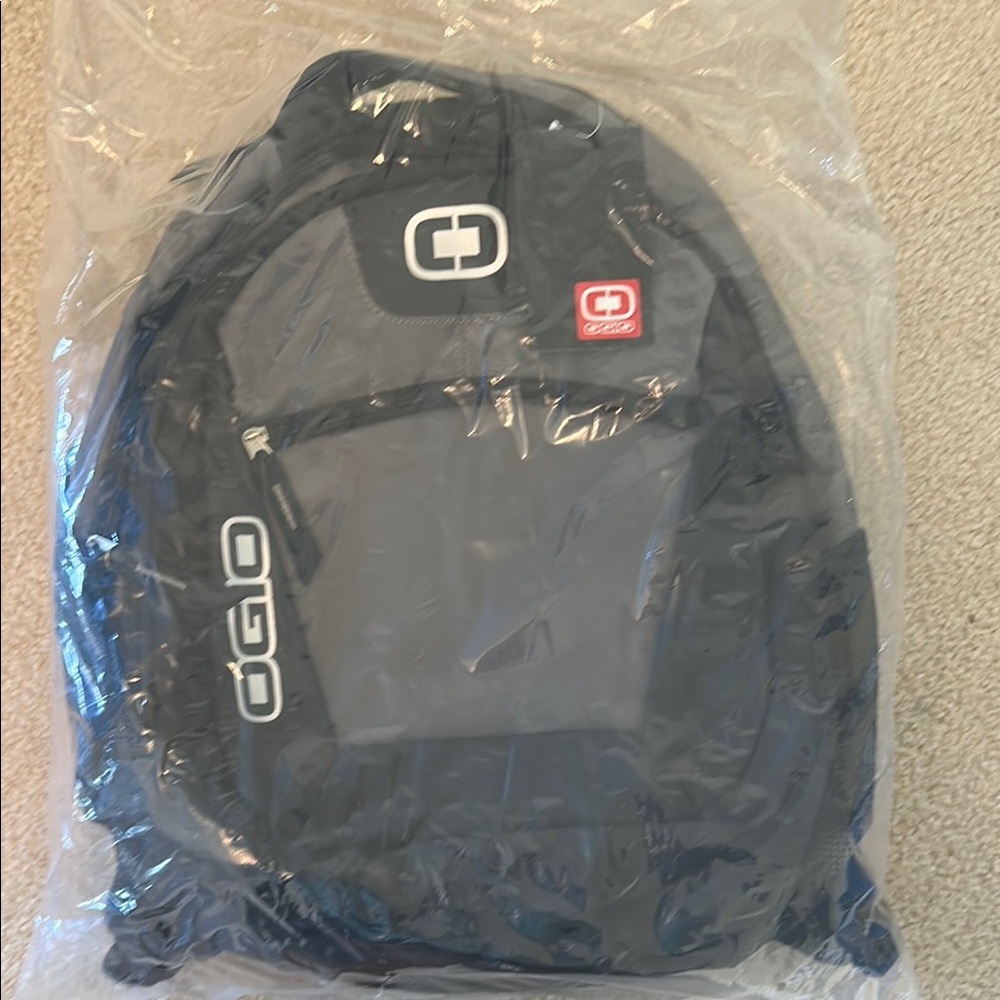 OGIO Black and Gray Backpack with Logo